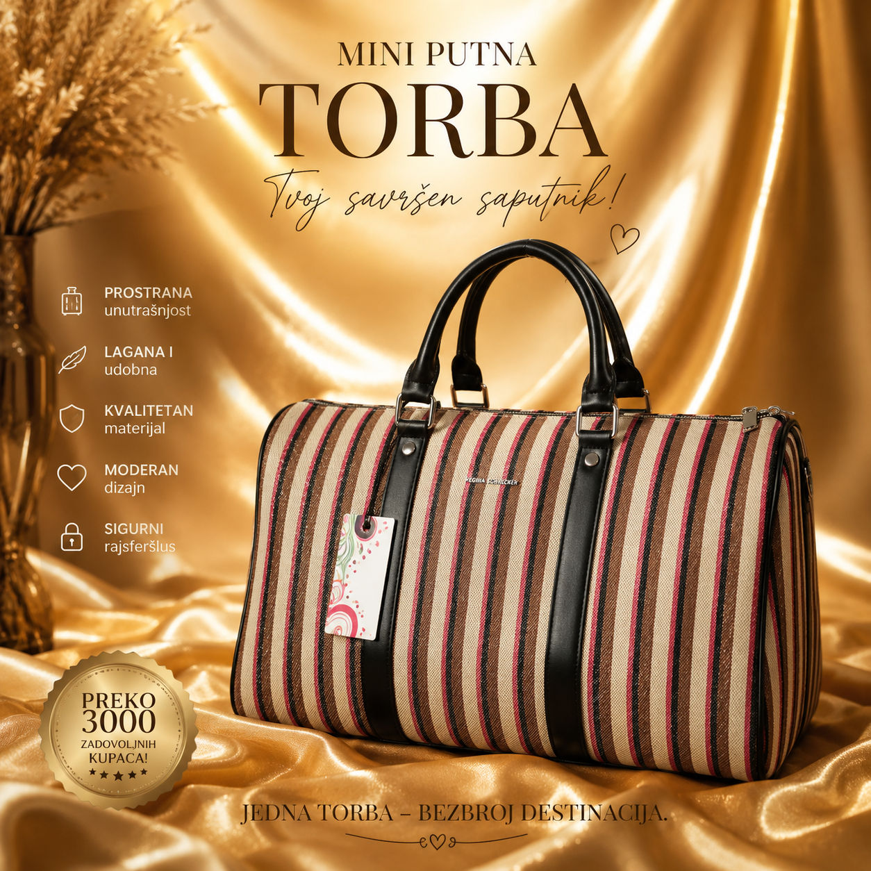 Mini putna torba