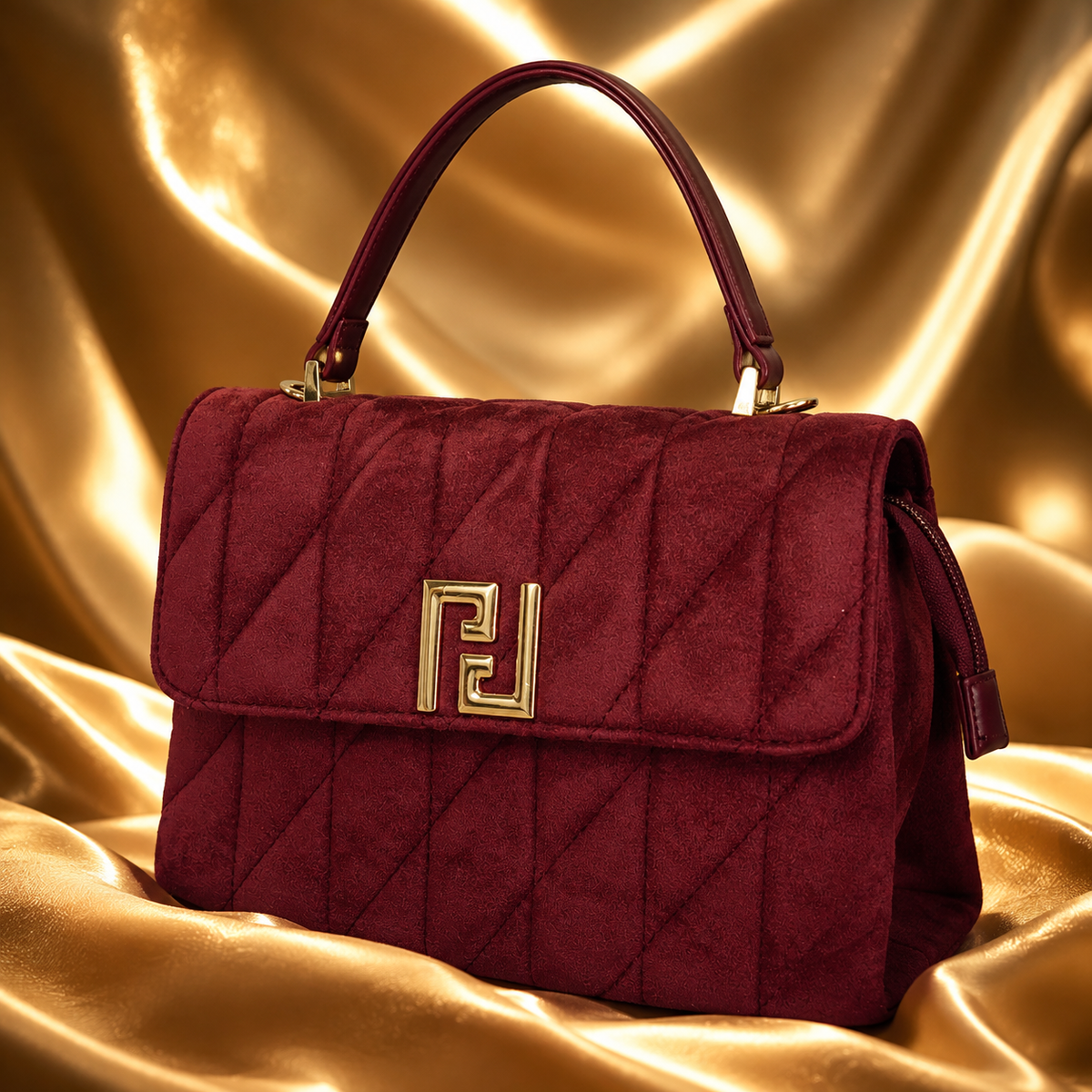 Bordo elegantna torbica