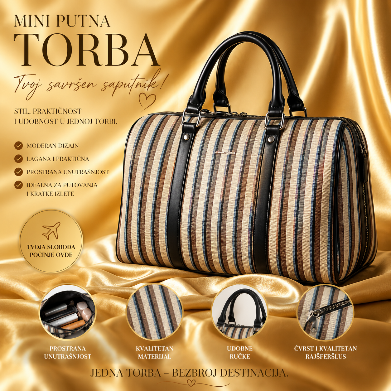 Mini putna torba