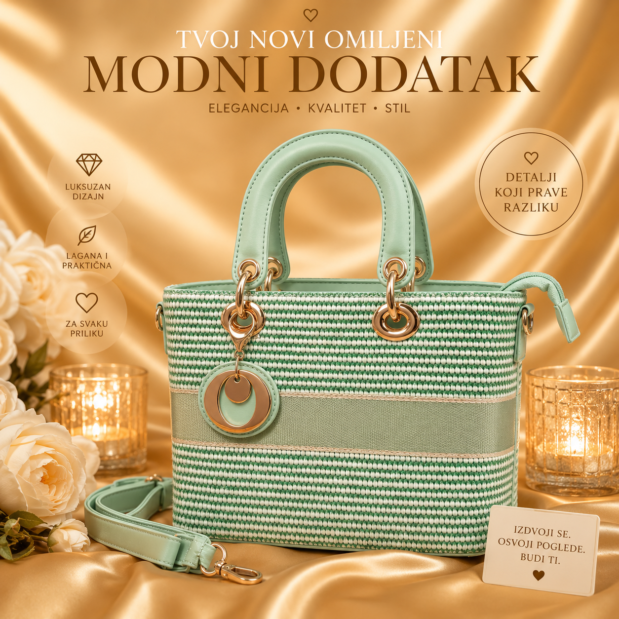 Elegantna ženska torbica